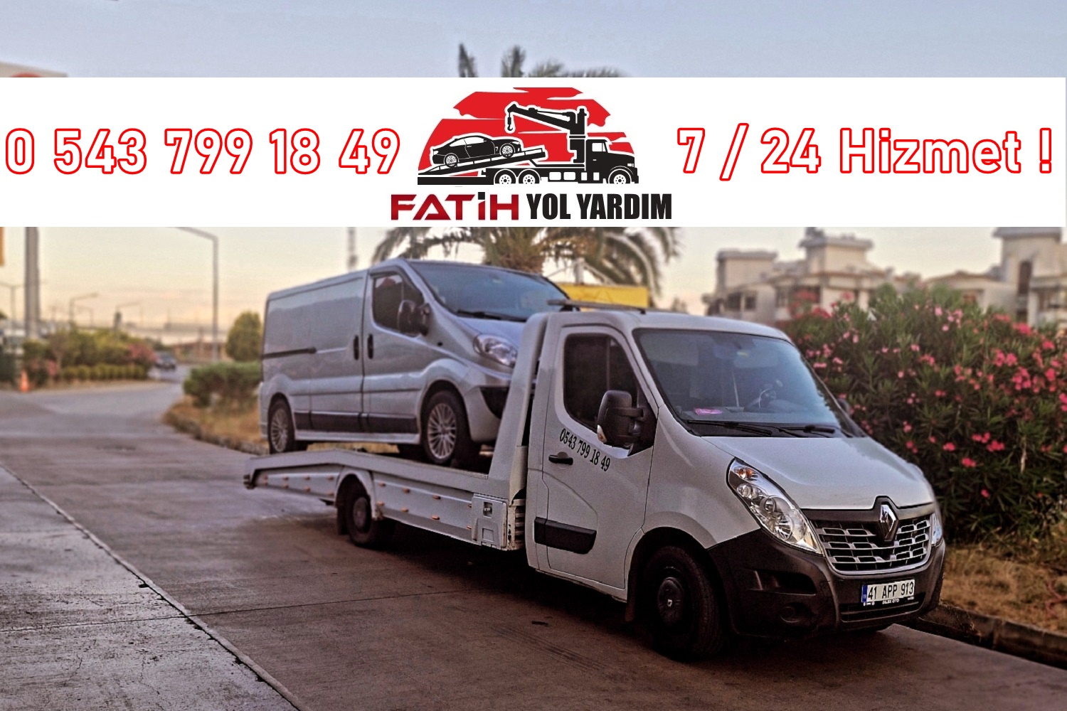 Karamürsel Oto Çekici-0 543 799 18 49-FATİH YOL YARDIM-Karamürsel Çekici-Karamürsel En Yakın Çekici